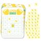 Big Dot of Happiness So Fresh - Lemon - Bingo Cards and Markers - Citrus Lemonade Party Bingo Game - Set of 18
